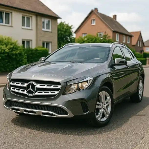 Gebrauchtwagen Mittelklasse beim Autoankauf in Solingen, bereit für den neuen Besitzer.
